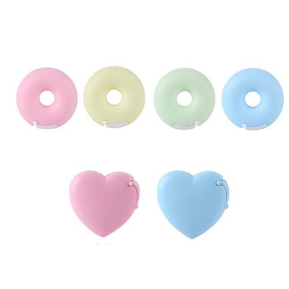 Dụng Cụ Cắt Băng Keo Hình Bánh Donut Màu Sắc Ngọt Ngào Tiện Dụng Cho Trường Học / Văn Phòng