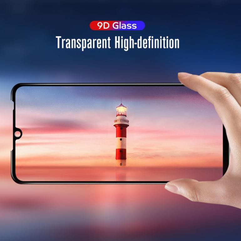 Kính cường lực 9D cho Xiaomi Mi8 Mi6X Mi5X A1 A2 Redmi Note 5 6 7 Pro 6A 6Pro 5 Plus kèm bộ dụng cụ vệ sinh T7B02PKDT06