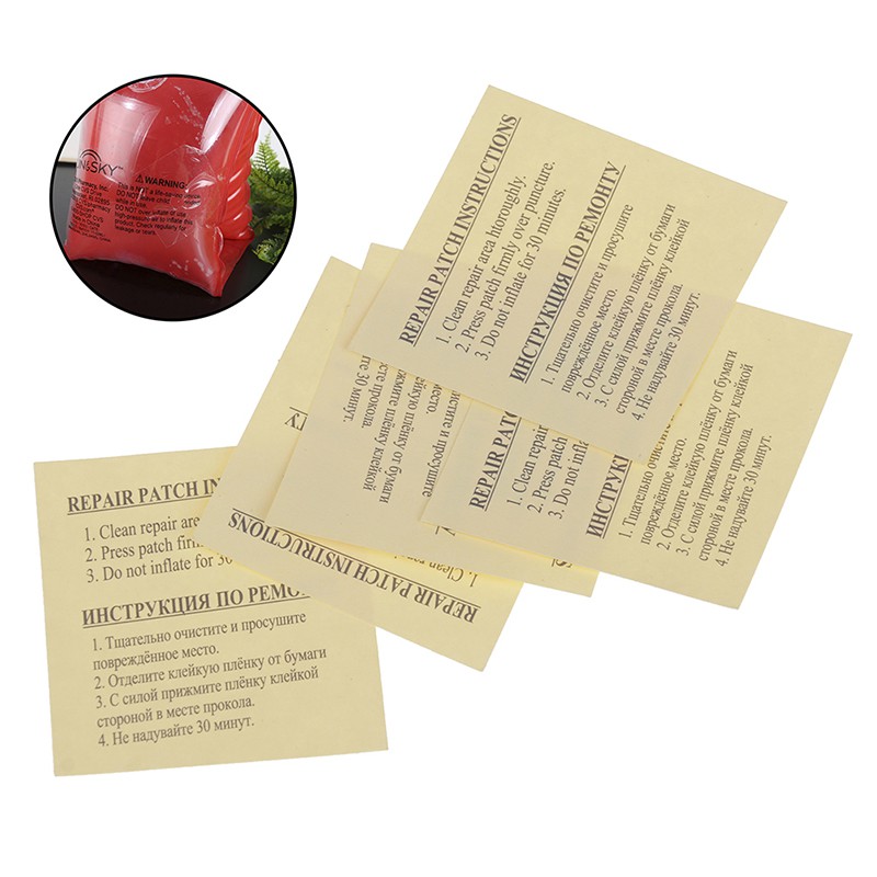 Miếng Vá Phao Bơi / Phao Bơm Hơi Bằng PVC Tiện Dụng