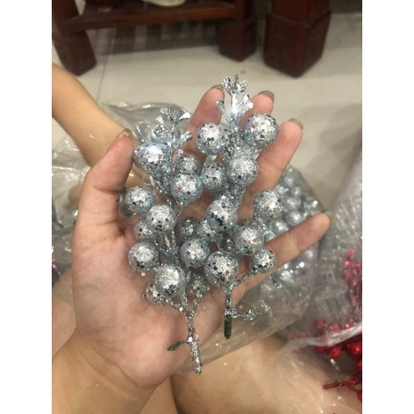 Sung nhũ trang trí cháp oản cháp bánh kẹo ngày tết