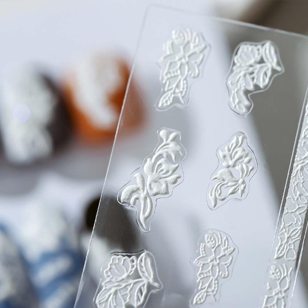 Miếng Dán Trang Trí Móng Tay Hình Hoa Anh Đào/ Trái Cây Xinh Xắn