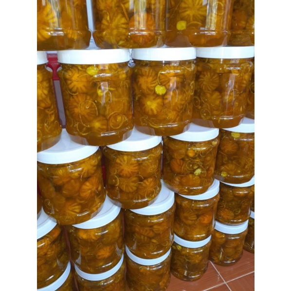 Tắc xí muội hoa đường phèn  hủ 1kg