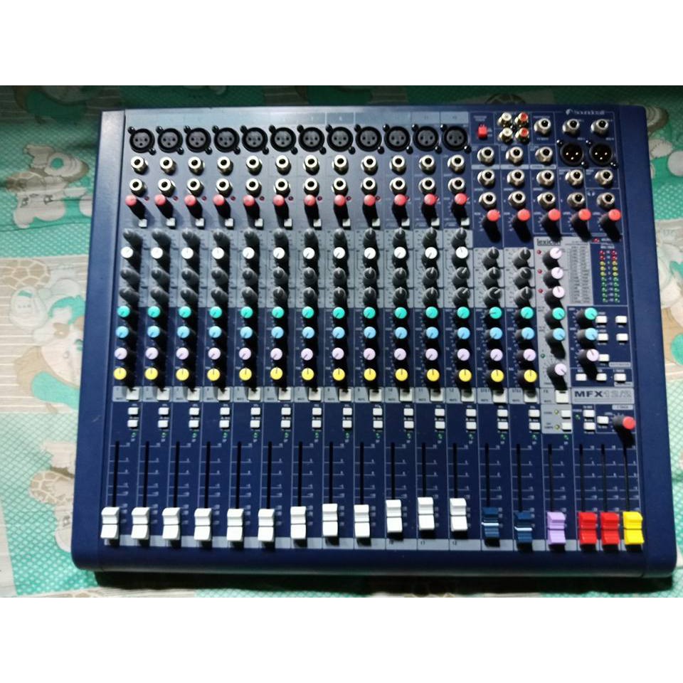 BÀN MIXER SOUNDCRAFT MFX12/2 CÔNG NGHỆ XỬ LÝ ÂM THANH MỸ