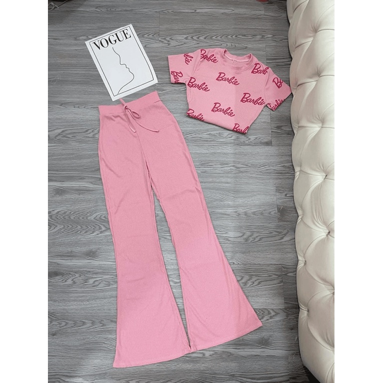 (Free Ship) SÉT BỘ ÁO ÔM QUẦN ỐNG LOE SANG CHẢNH CỰC HOT MM HHp Fashion