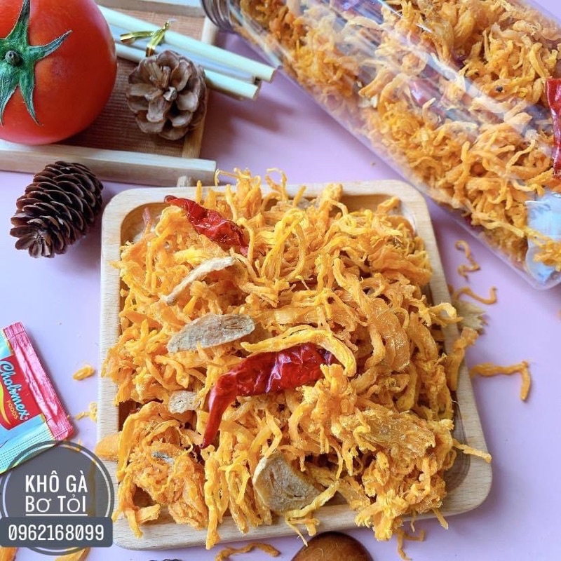 [HOMEMADE] 500GR KHÔ GÀ BƠ TỎI LOẠI 1 THƠM NGON NHÀ DÂU TÂY | BigBuy360 - bigbuy360.vn