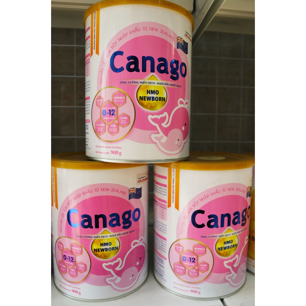 Sữa bột Canago NewBorn 900g
