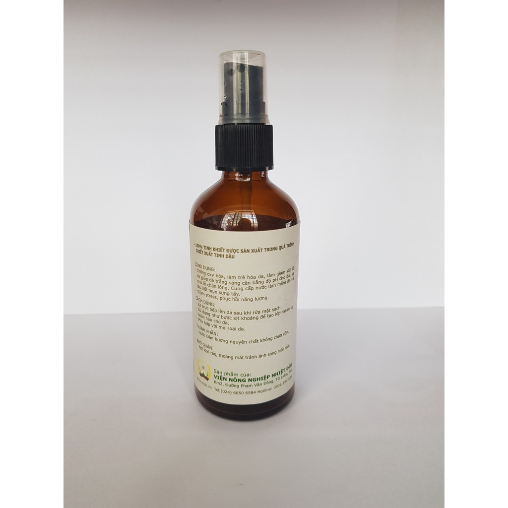ORGANIC ALCOHOL FREE Nước Gỗ Đàn Hương tinh khiết dưỡng da 100% (Sandalwood Hydrosol)