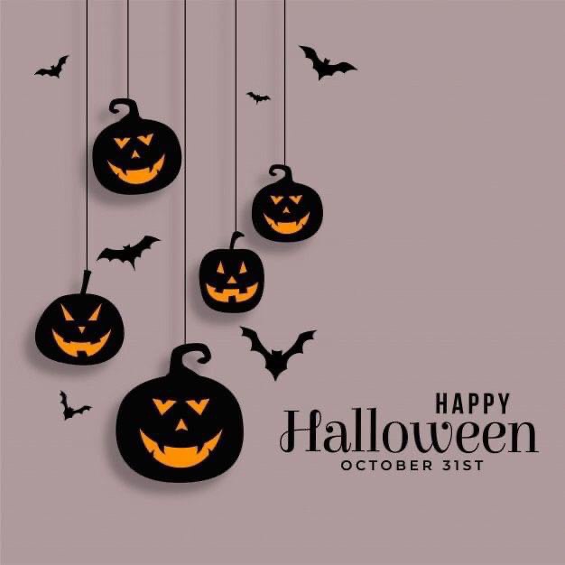 Set dây treo Halloween tặng kèm màu nước và cọ