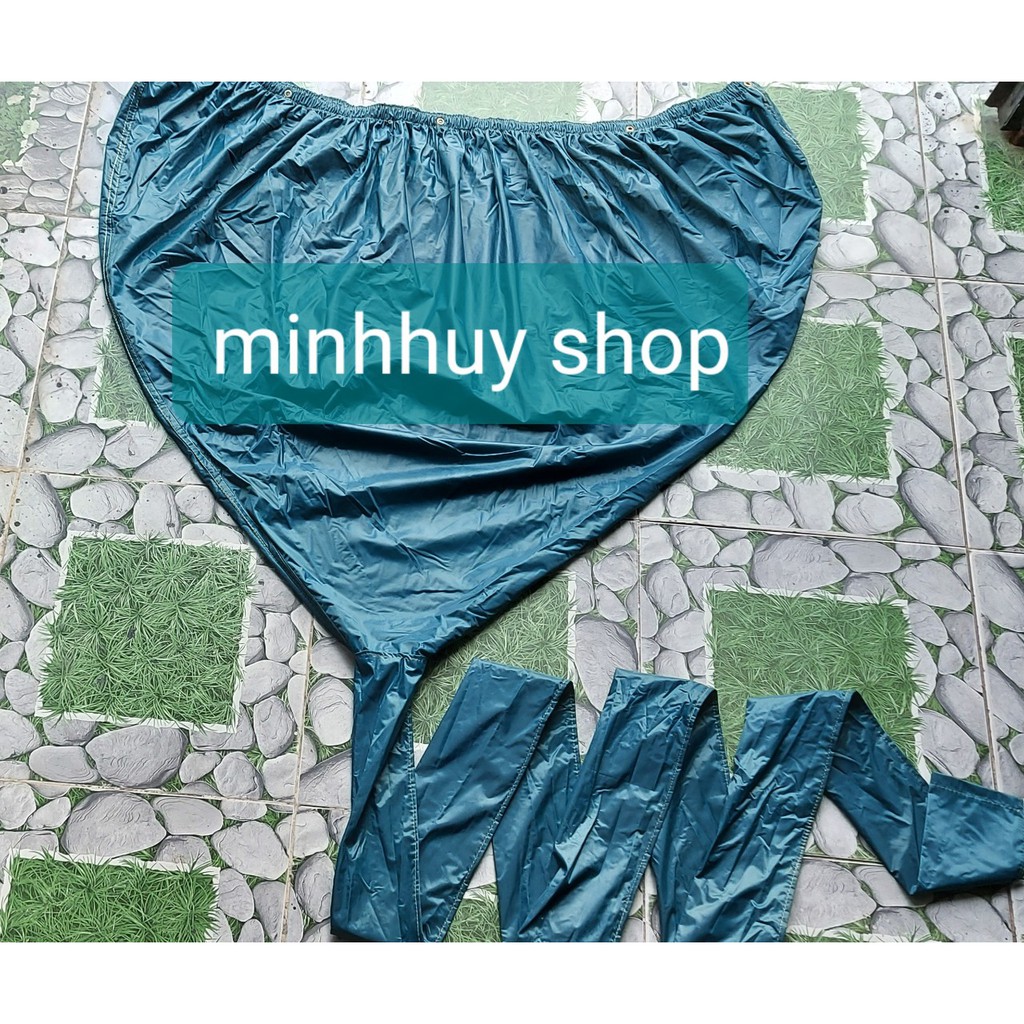 ÁO VỆ SINH MÁY LẠNH LOẠI TỐT CÓ ỐNG XẢ NƯỚC THẢI DÀI 2,5m - MÀU XANH LÁ - TẶNG 2 DÂY SỎ