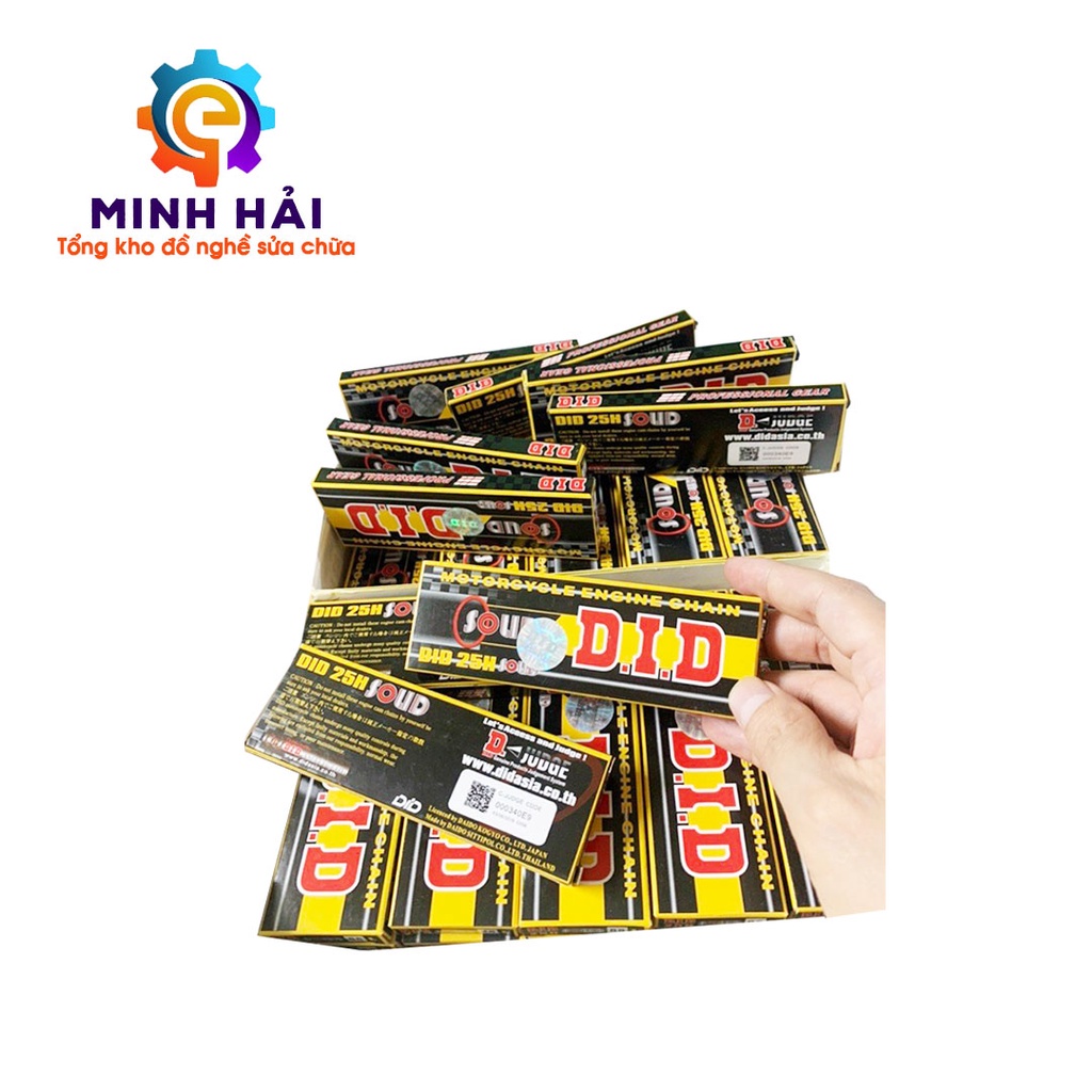 Sên Cam, Sên Đề DID Chính Hãng 120 Mắt, Dành Cho Các Loại Xe Số, Xe 62- 84-88-90 - Đồ Nghề Minh Hải