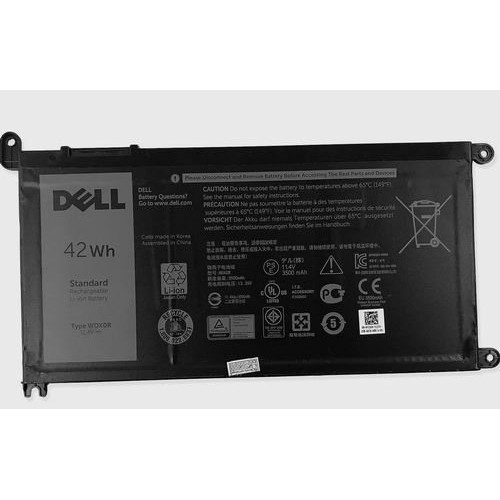 Pin Laptop Dell Vostro 5581 V5581 5471 5481 5581 3580 Loại 42WH mã pin WDXOR Hàng Full Hộp mới 100%