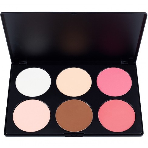 [Meoheo] Má hồng 6 Contour Blush Palette Coastal Scent