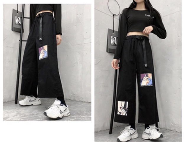 Quần Kaki Suông Ulzzang Siêu Cá Tính Unisex | BigBuy360 - bigbuy360.vn