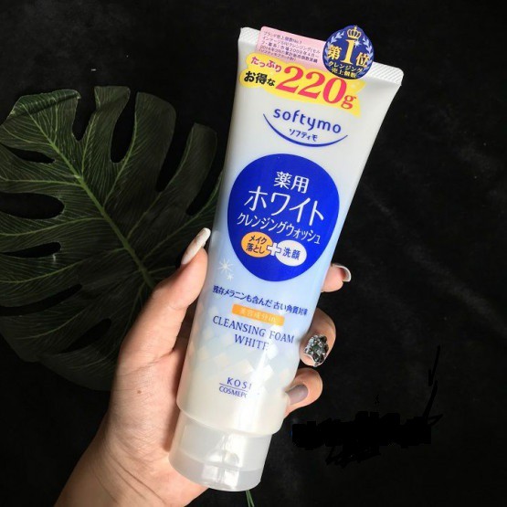 Sữa rửa mặt Kose Softymo Cleansing Foam White 220g