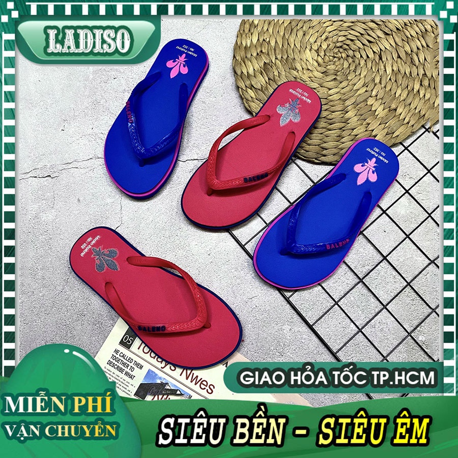 Dép kẹp nữ xỏ ngón siêu nhẹ siêu ếm cực hot mang đi chơi mang trong nhà LADISO TT388