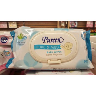 Khăn ướt không mùi Pureen - 80 tờ