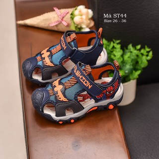 Sandal rọ bé trai siêu nhân spiderman 3 - 12 tuổi st44