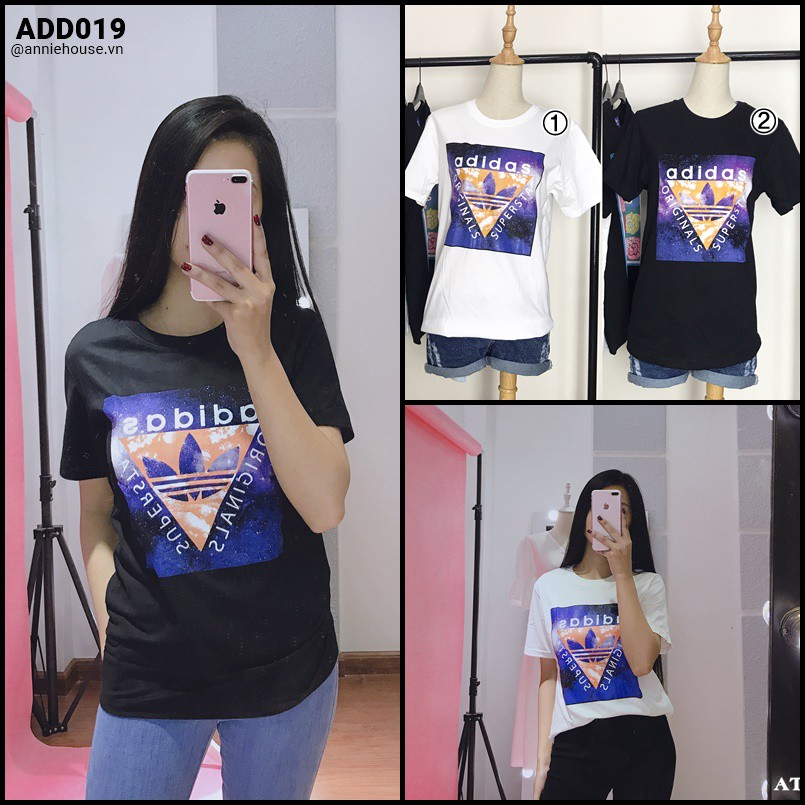 Áo thun phom suông Thái Lan ADD019, unisex Nam Nữ | Shopee Việt Nam