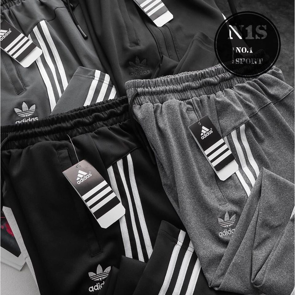 Hàng Xuất - Quần Jogger AIDAS 3 sọc ống suông | BigBuy360 - bigbuy360.vn