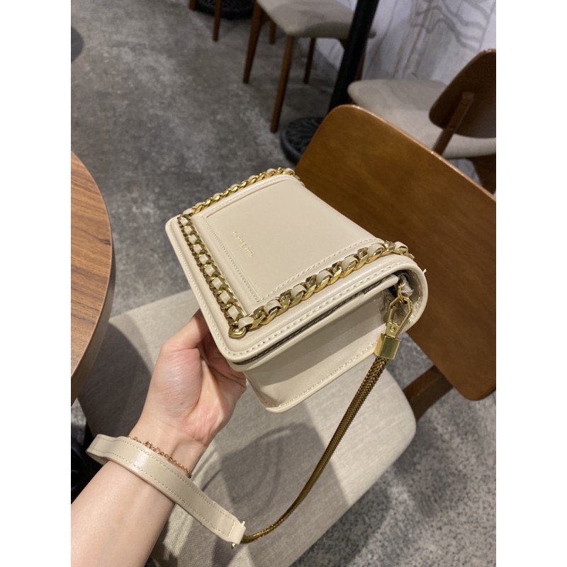 Túi chữ CCKKKKK viền xích size 18cm sỉ & lẻ | BigBuy360 - bigbuy360.vn