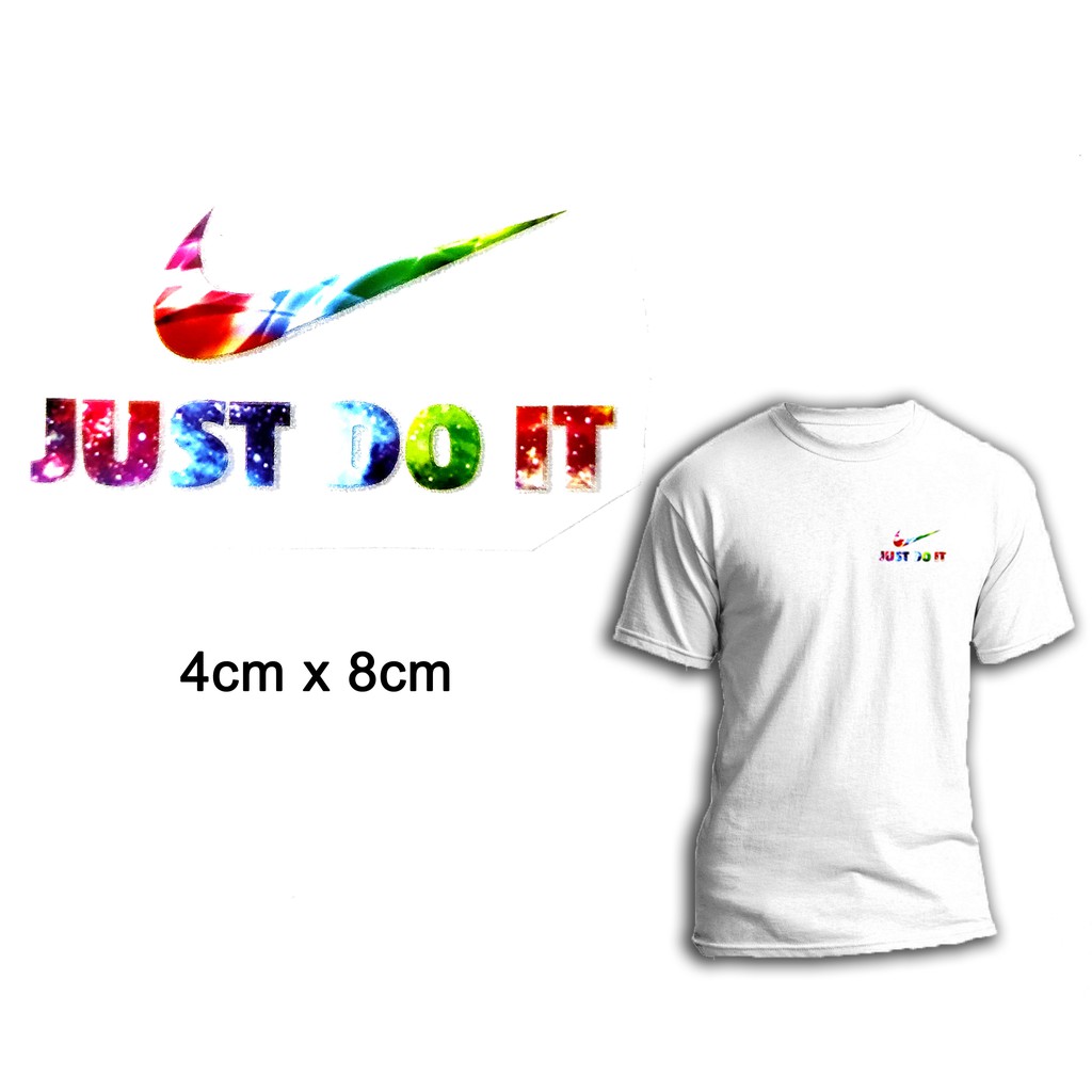 Miếng ủi truyền nhiệt offset dán quần áo LOGO N.I.K.E JUST DO IT