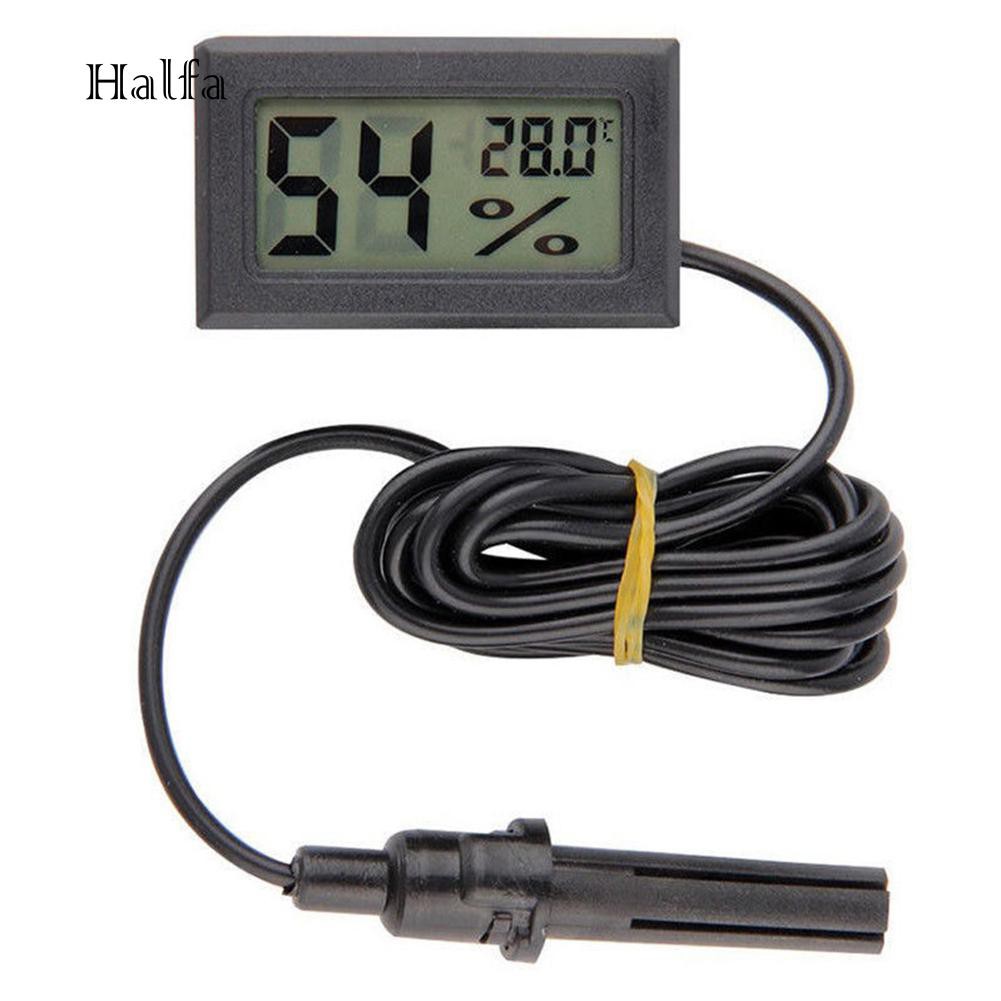 Nhiệt kế đo nhiệt độ và độ ẩm không khí có màn hình LCD