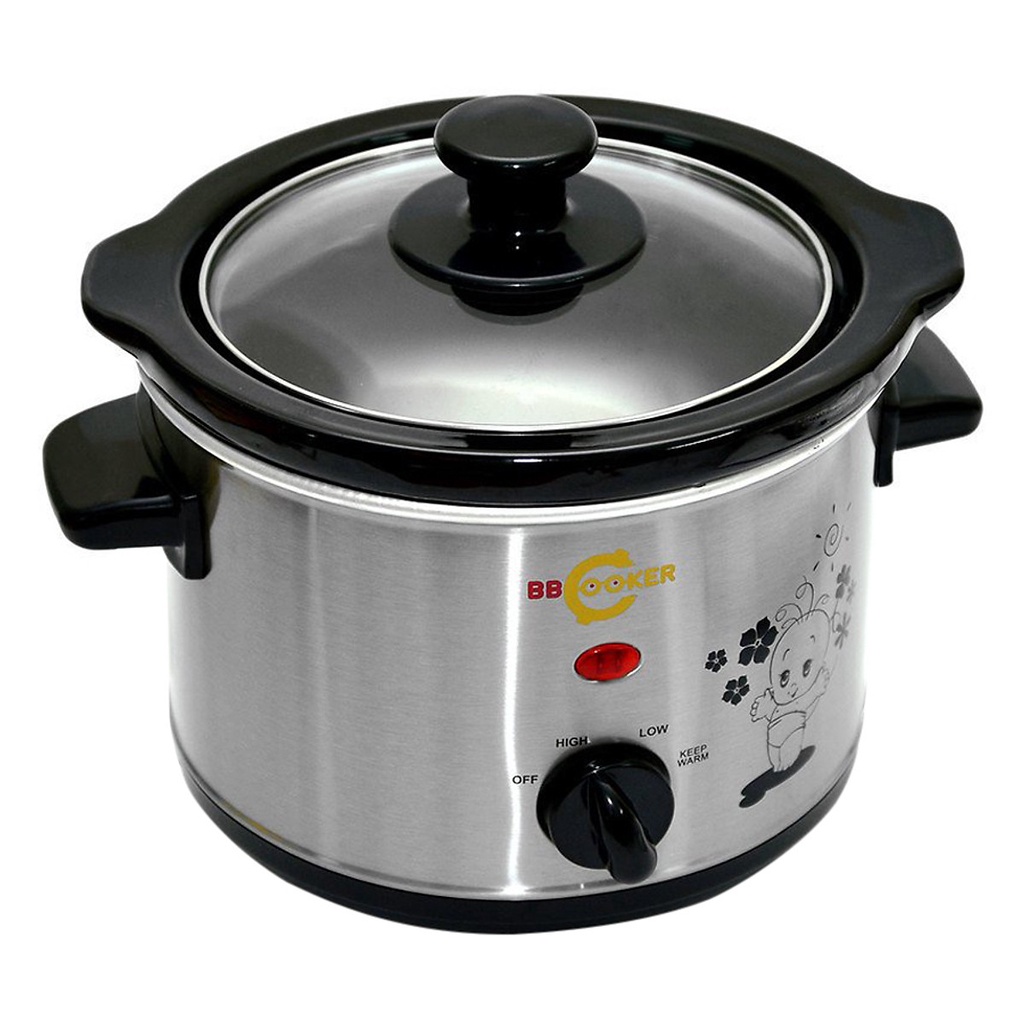 Nồi nấu cháo đa năng BBCooker BS15 - Dung tích 1.5L - Hàng chính hãng