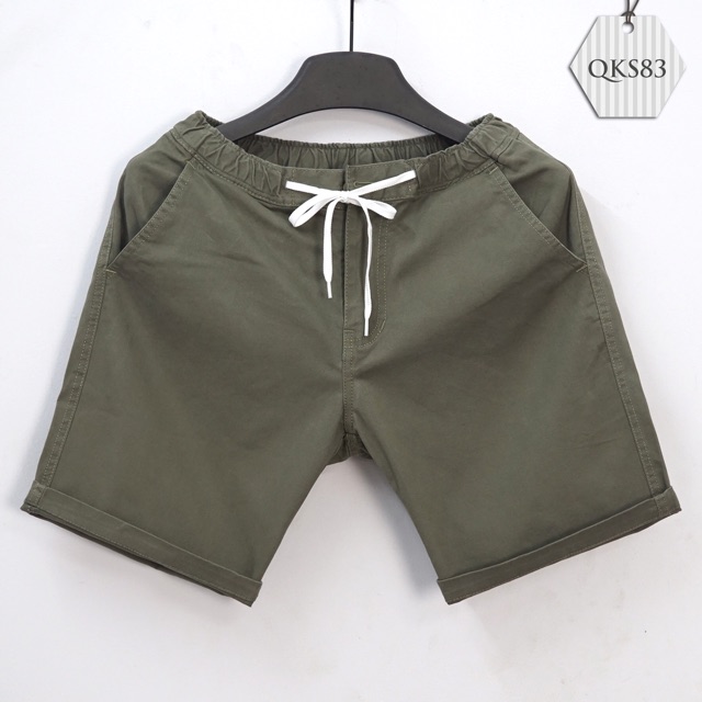 Quần Short Nam Kaki Thun Mềm Mịn Nhiều Màu