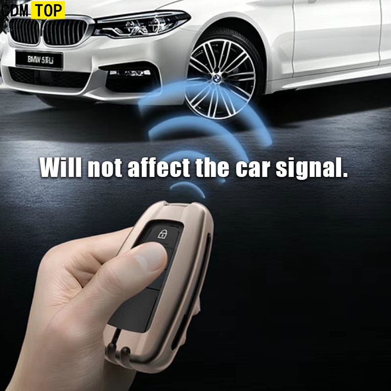 Vỏ Bọc Chìa Khóa Bằng Hợp Kim Kẽm Cho Xe Toyota C-hr Land Cruiser 200 Avensis Auris Corolla 2017 2018 2019 Toyota