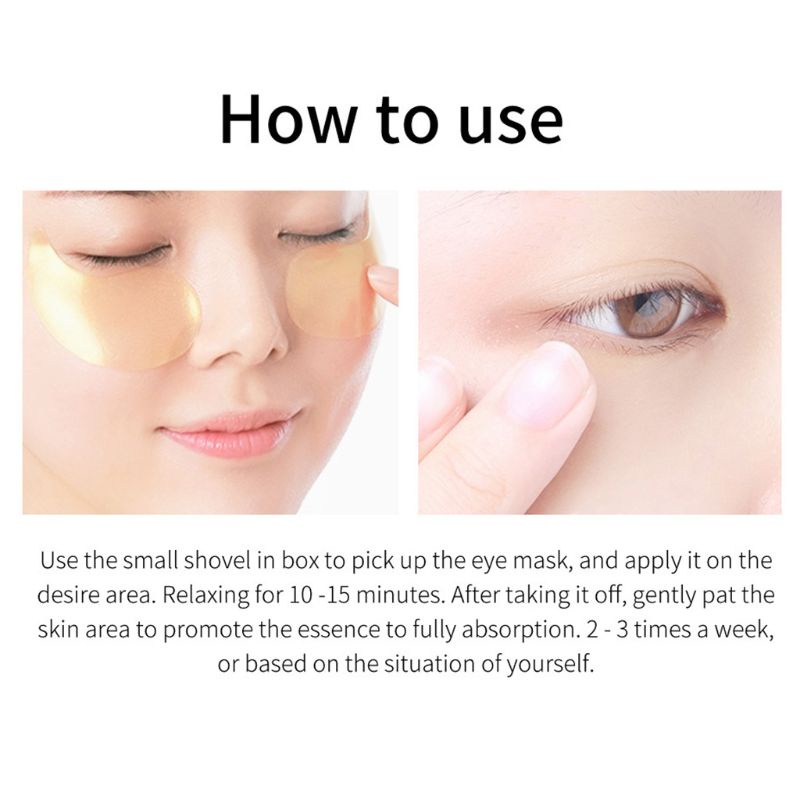 XIXI 1 Hộp mặt nạ mắt Hyaluronic Acid VC ngọc trai chống lão hóa làm mờ quầng thâm
 | BigBuy360 - bigbuy360.vn