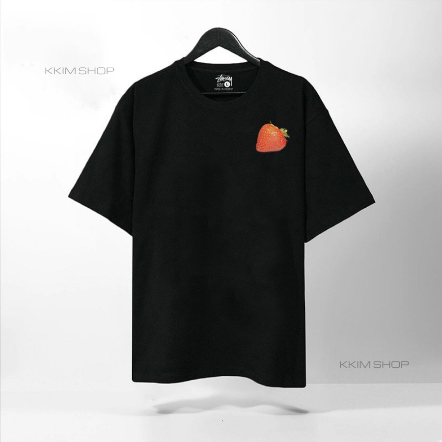 Áo Thun Tay Lỡ STUSSY, áo phông unisex Form rộng oversize, chất liệu Cotton. KKIMShop