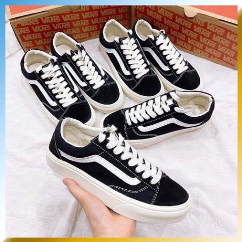 [FREE SHIP] [miễn phí đổi trả] giày vans, giày thể thao vải nam, nữ kiểu dáng hot trend ship toàn quốc