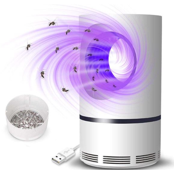 Bắt muỗi thông minh tự động ánh sáng tím hút muỗi gd161