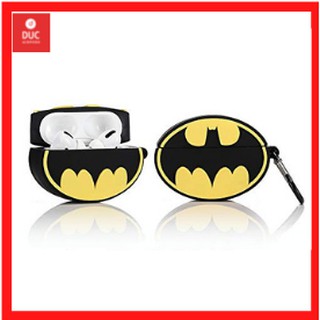 Case Airpod 1/2/Pro Batman / Vỏ bao ốp Airpods Silicon