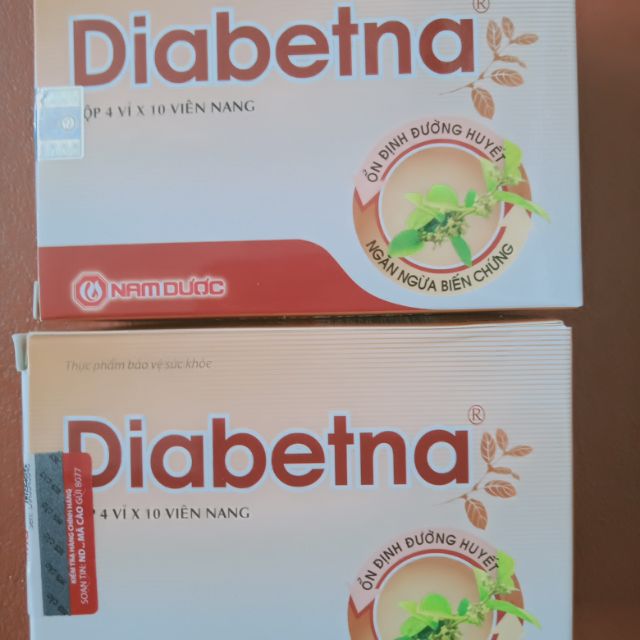 Viên uống Diabetna  ổn định đường huyết ngăn ngừa biến chứng
