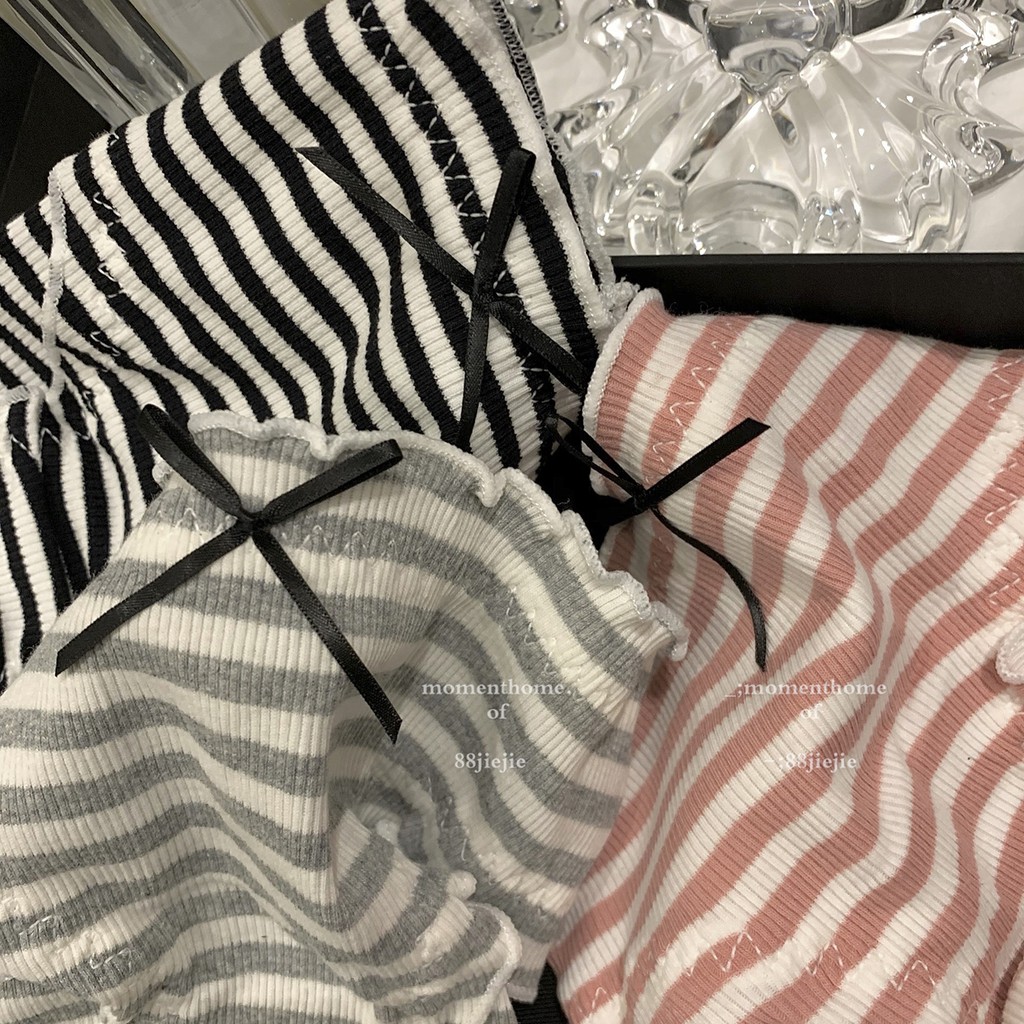 Quần lót cotton cao cấp kẻ sọc ngang maika B3-13