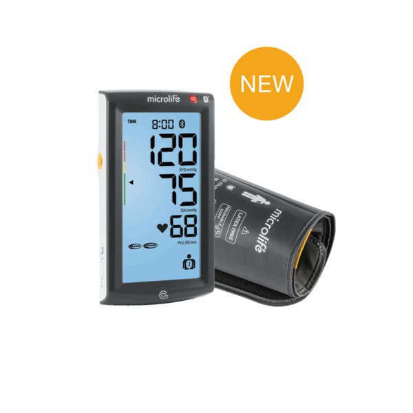 Máy đo huyết áp bắp tay MICROLIFE BP A7 TOUCH BT nàm hình cảm ứng tích hợp công nghệ Bluetooth