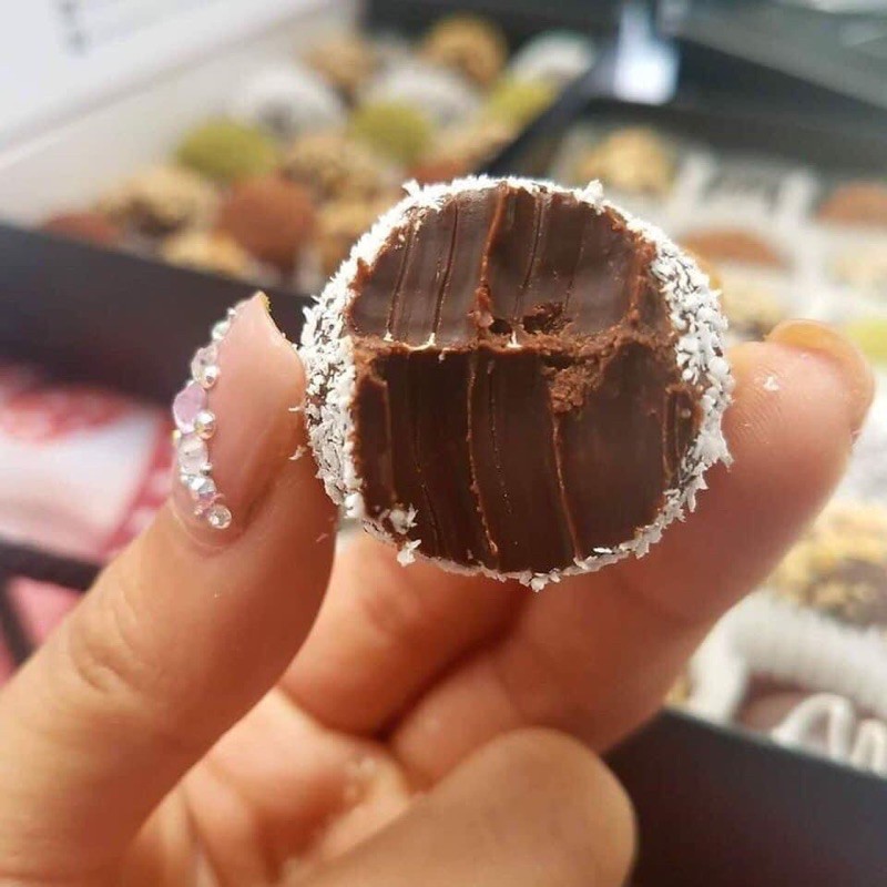 Socola Valentine, Socola tươi Truffle 12v tặng bạn nữ, bạn trai 14/2