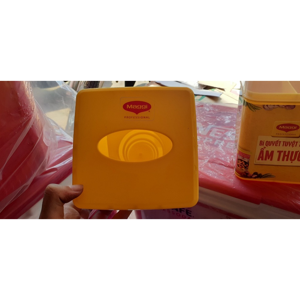 Siêu Rẻ Khay Đựng Thìa Đũa Maggi & Hộp Đựng Giấy Ăn Maggi
