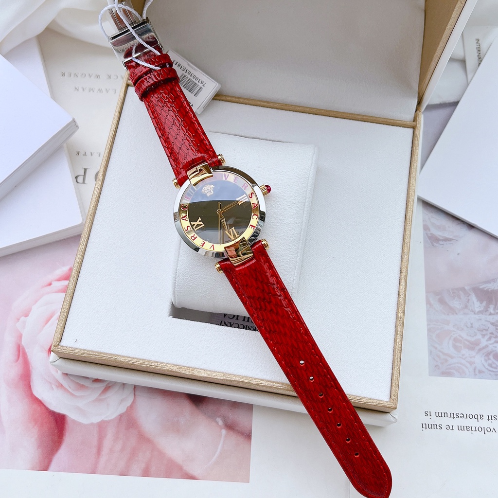 Đồng hồ nữ dây da Versace Revive VEAI00119 mặt gương tuyệt đẹp