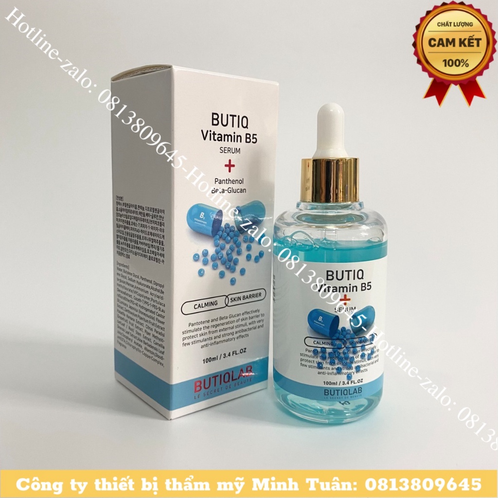 100ml Serum Vitamin B5 BUTIQ Lab Hàn Quốc Chính Hãng