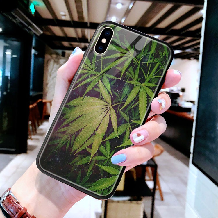 Ốp chống bẩn ip canabis siêu vip imacc cho iphone 11pro/se/6/6s/7/8plus/x/xs/max/xr