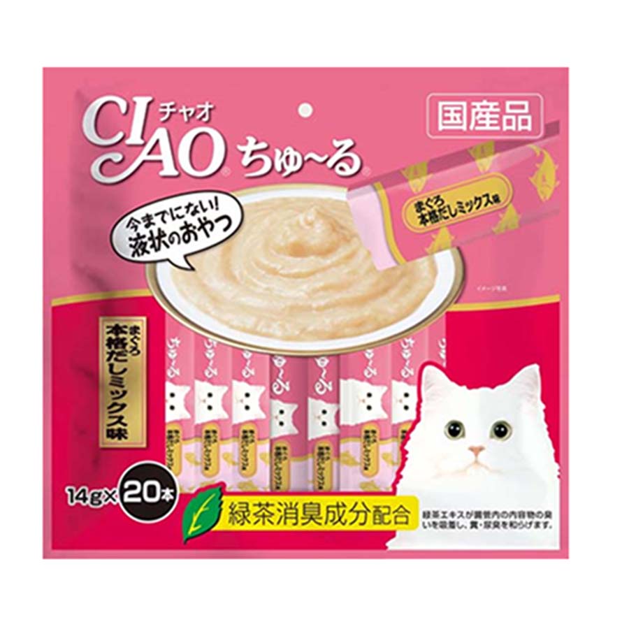 Ciao churu cho mèo mix vị 40 tuýp