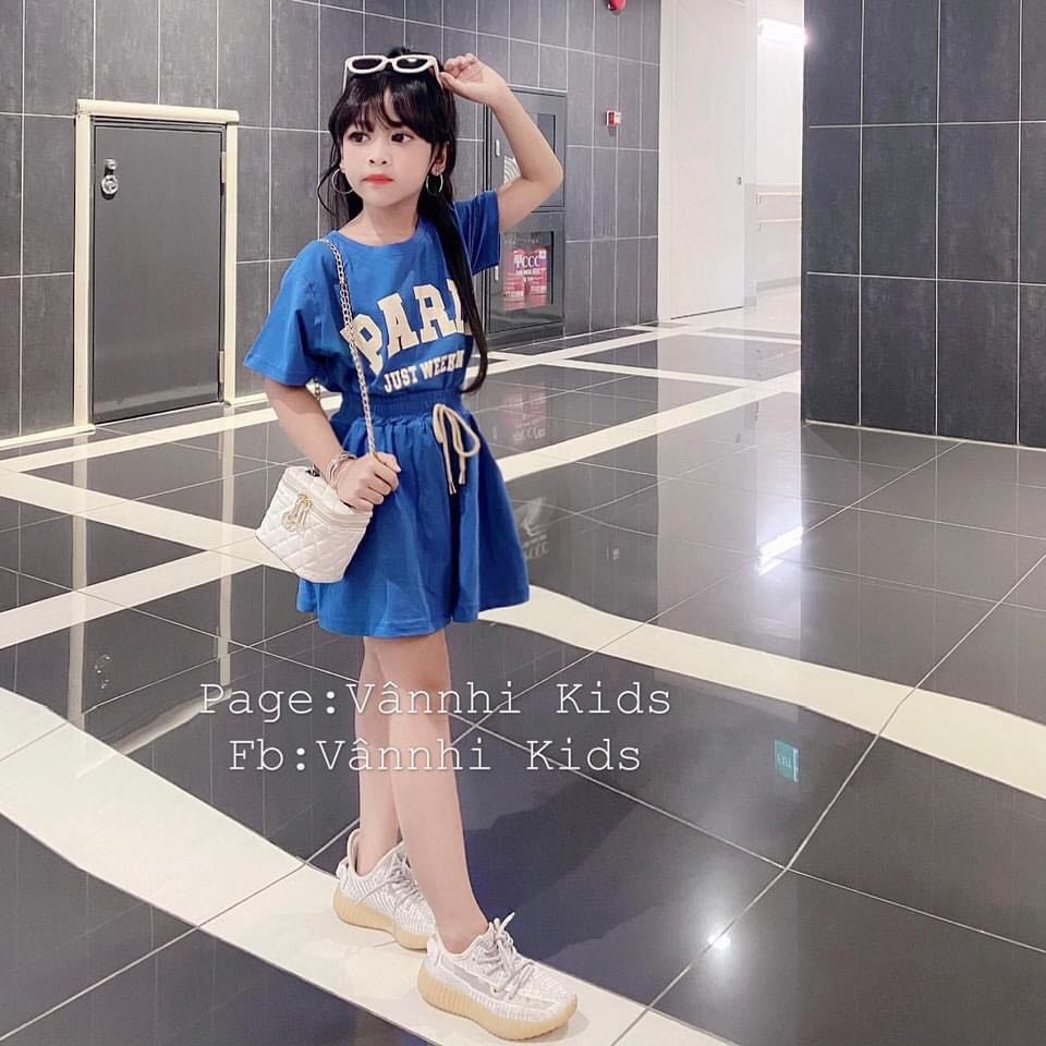 Bộ PARIS quần giả váy siêu xinh cho bé gái - BPR