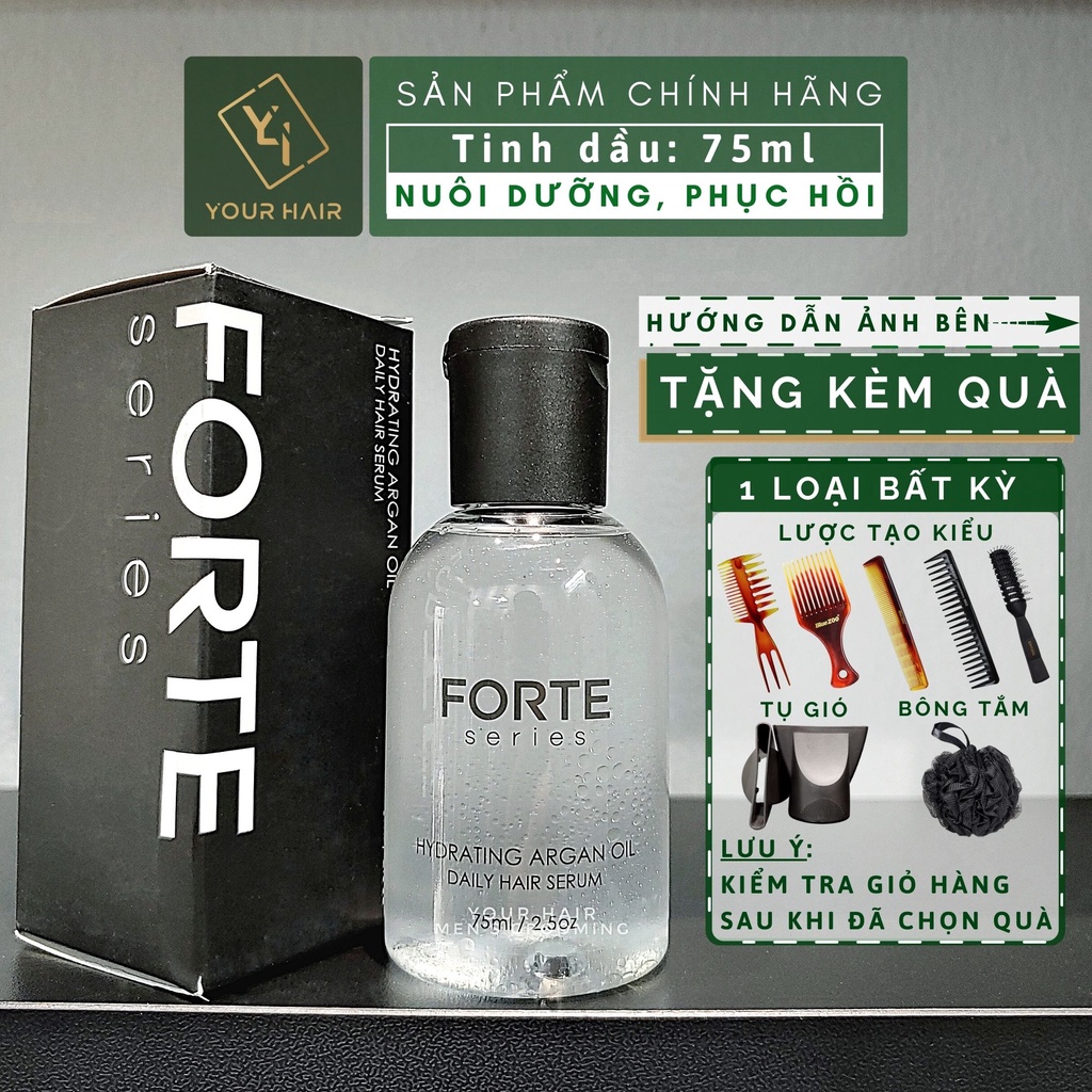 Tinh dầu dưỡng tóc Forte Series HYDRATING ARGAN OIL 75ml