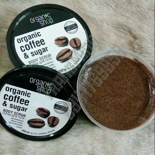 Tẩy Da Chết Toàn Thân Organic Coffee & Sugar Body Scrub