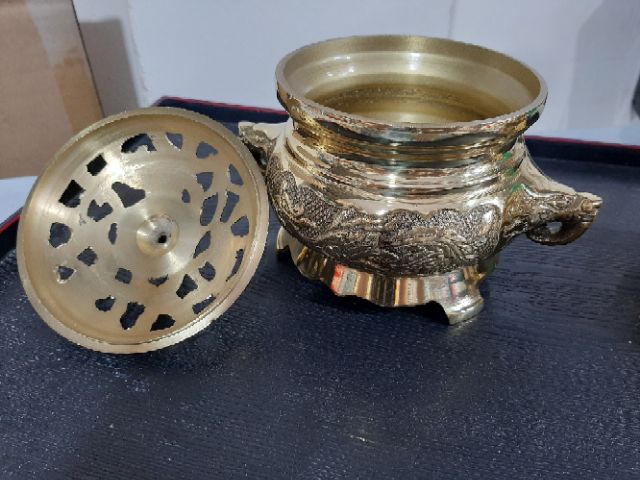 Lư Đốt trầm Đồng Mỹ Nghệ Cao cấp Lộc Thành.