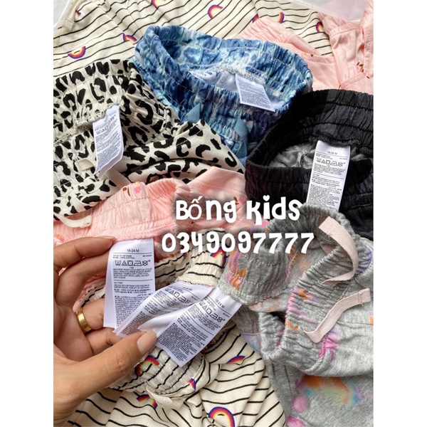 Quần Short Bé Gái Cotton ON