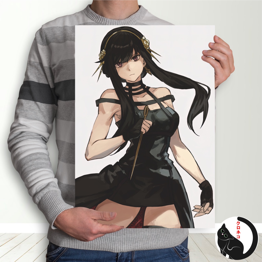 Poster Anime Spy x Family A3 + - Anya Forger Yor Forger Loid Forger