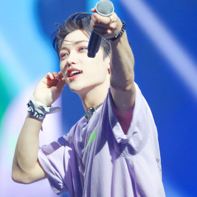 Thời Trang Áo K Pop Kpop K-Áo Thun Nữ Pop StrayKids MANIAC Mne Dạo Phố